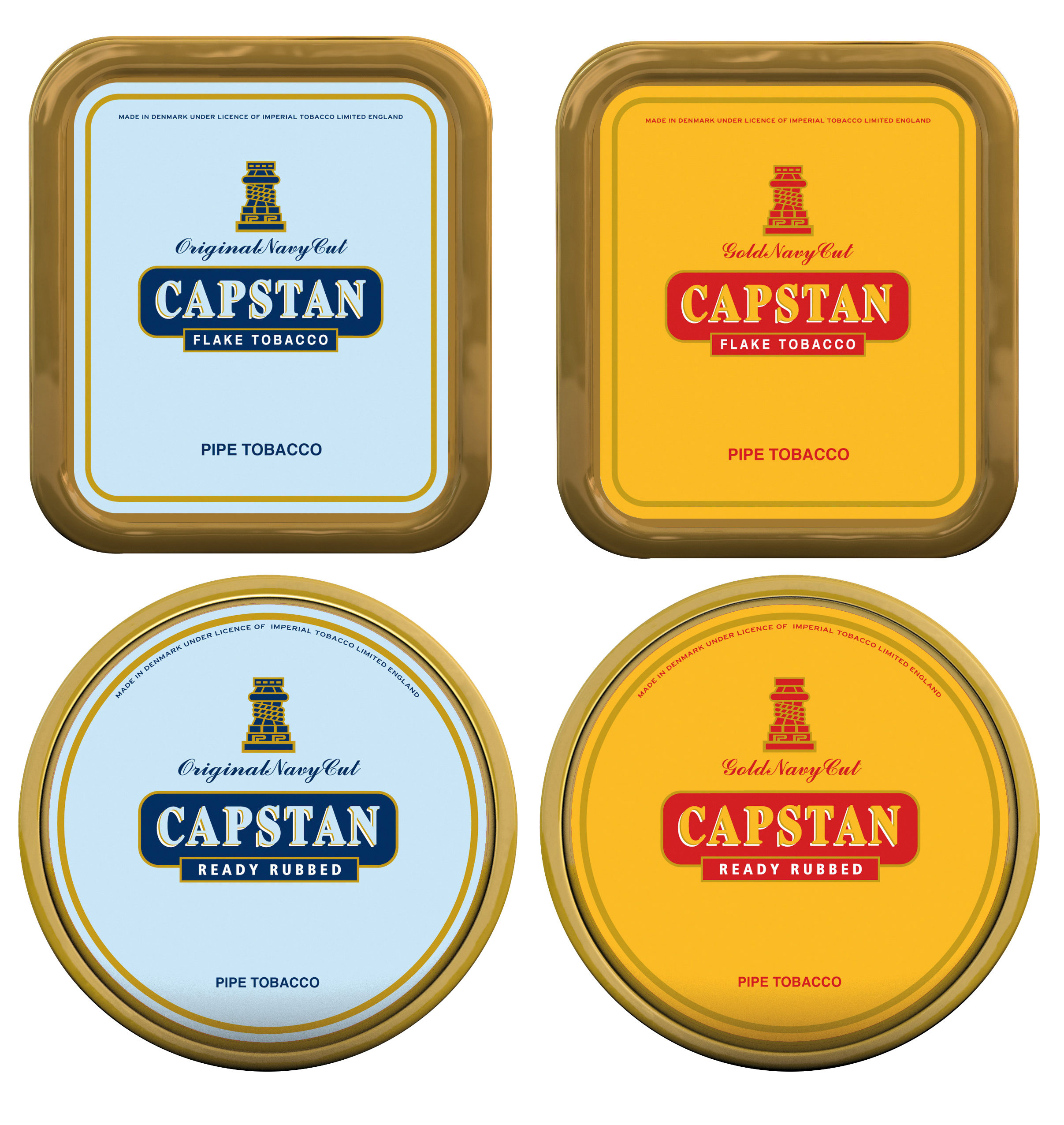 The new MacBaren-version Capstan tins © PipesMagazine