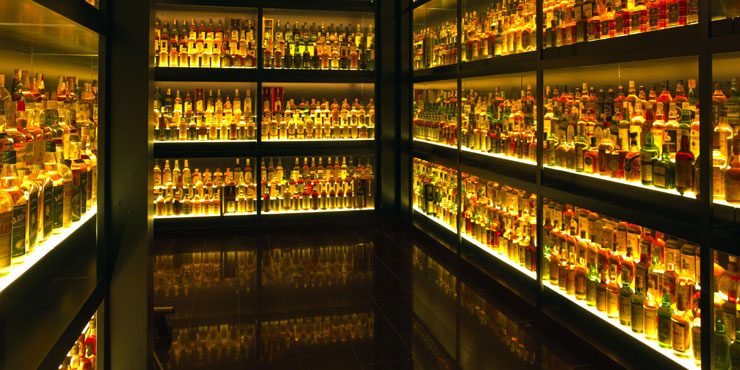 A LOT of whiskies