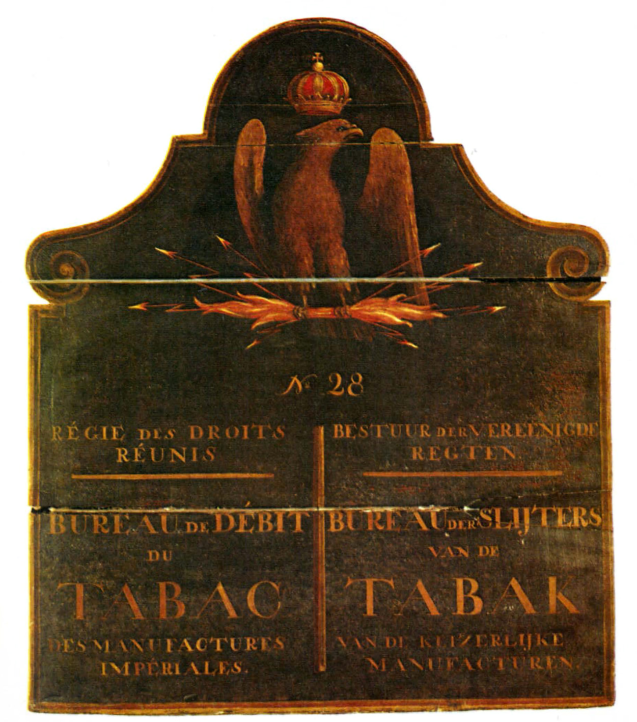 Imperial tobacconist sign